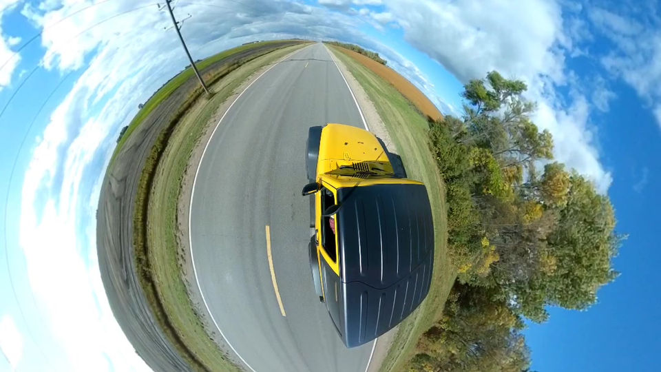 360 Tiny Planet, Jeep Ride